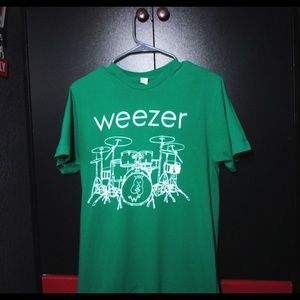 Weezer concert tee